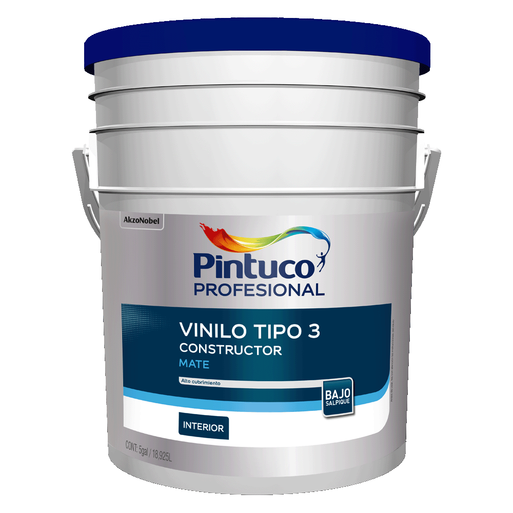 VINILO TIPO III CONSTRUCTOR 17600 (5GL) (10289241) PINTUCO