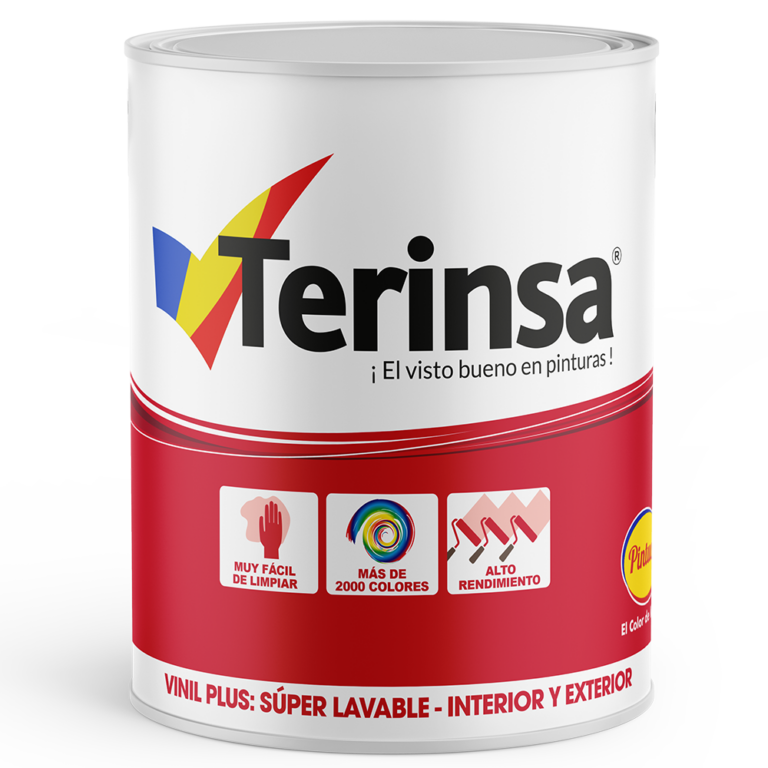 PINTURA VINIL PLUS BLANCO TIPO 1 95232 (1GL) (10014051) TERINSA