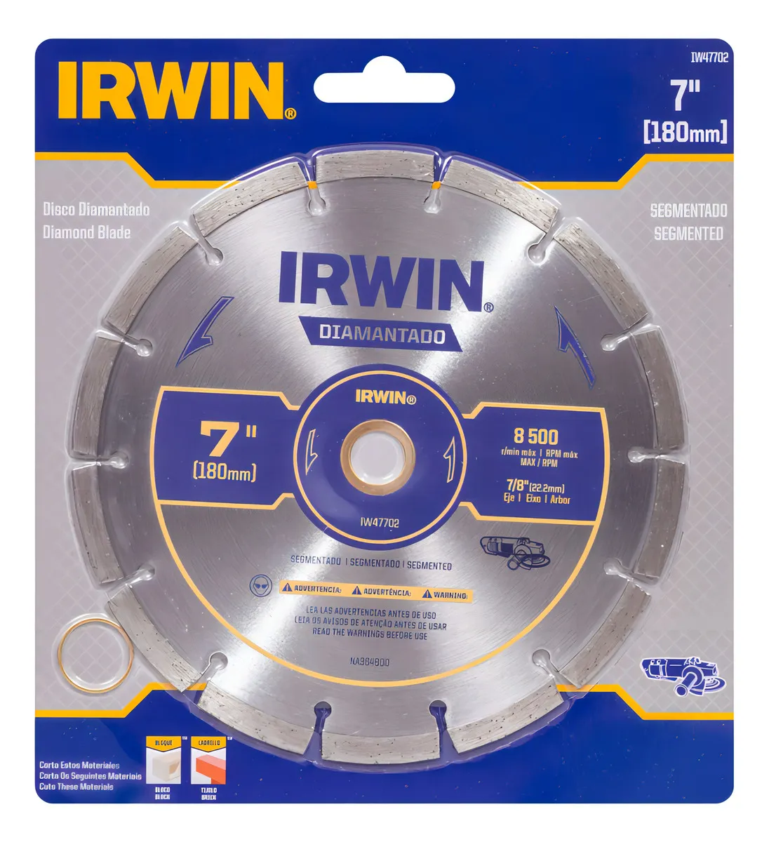 DISCO SEGMENTADO 7" DIAMANTADO (IW47702) IRWIN - Vista 4