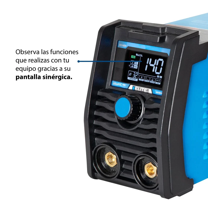 SOLDADOR INVERSOR ARC 140 MINI 110-200V (SI6140DV) ELITE - Vista 3