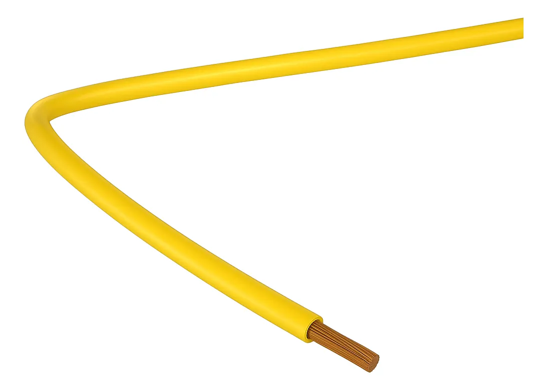 CABLE FLEX THW 14 AWG AMARILLO x100Mts (80795) ANDES - Vista 3