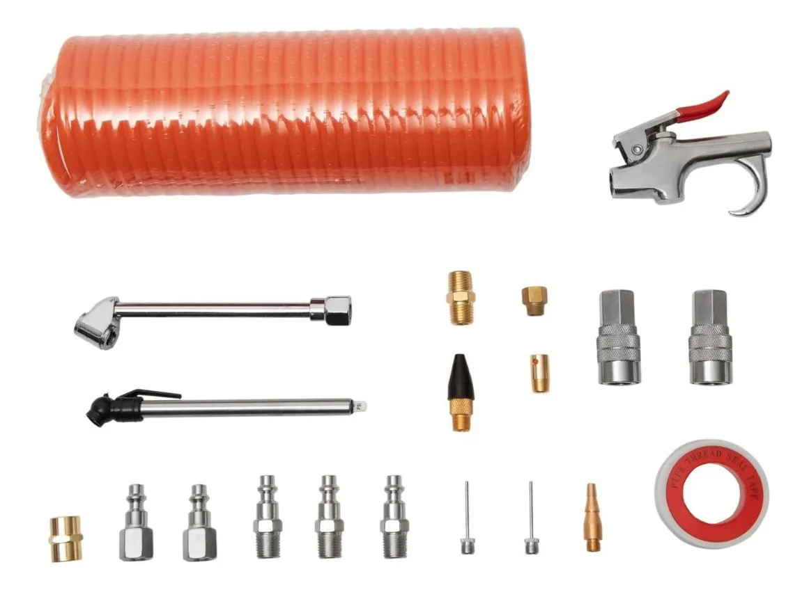 KIT DE ACCESORIOS PARA COMPRESOR x20 PIEZAS (AIRKIT20) ELITE - Vista 2