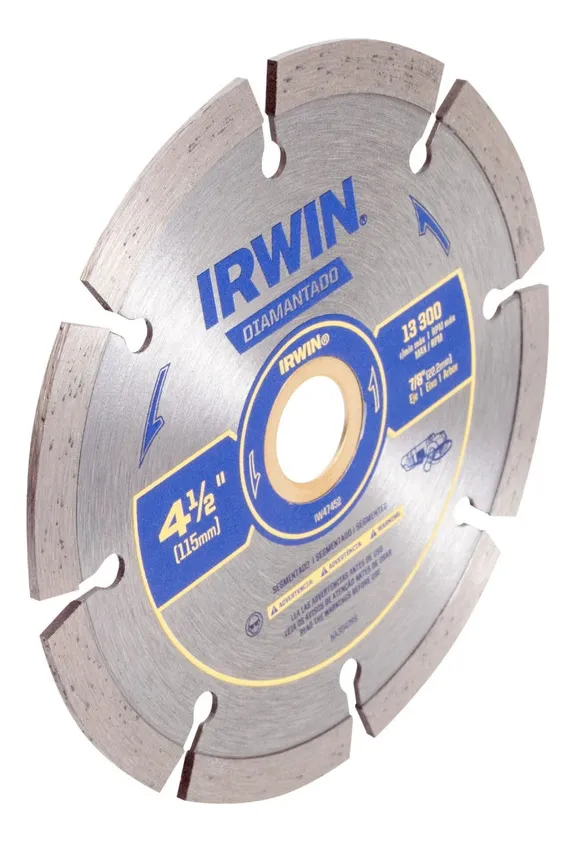 DISCO SEGMENTADO 4-1-2" DIAMANTADO (IW47452) IRWIN - Vista 2