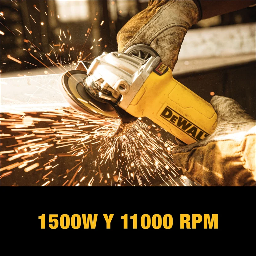 PULIDORA 4-1-2" 1.500W - 11.000RPM (DWE4314-B3) DEWALT - Vista 3