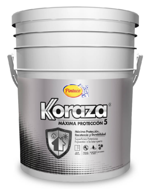 PINTURA KORAZA BLANCO 2650 CUÑETE (5GL) (10016171) PINTUCO