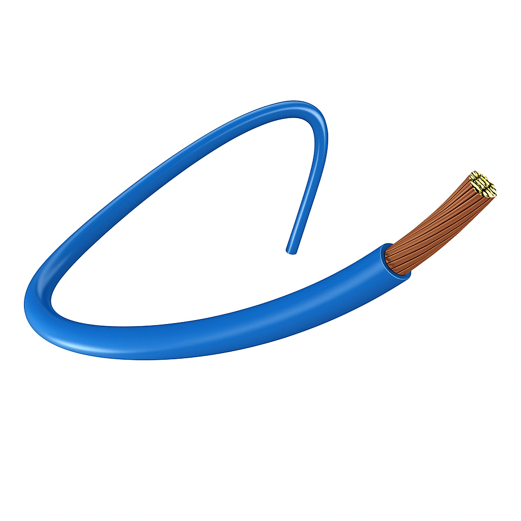 CABLE FLEX THW 14 AWG AZUL x100MTs (80549) ANDES - Vista 2