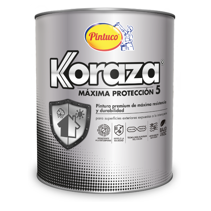 PINTURA KORAZA BLANCO 2650 (1-4GL) (10253596) PINTUCO
