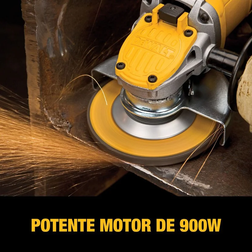 PULIDORA PROFESIONAL 4-1-2" - 900 W - 12000RPM (DWE4120-B3) DEWALT - Vista 4