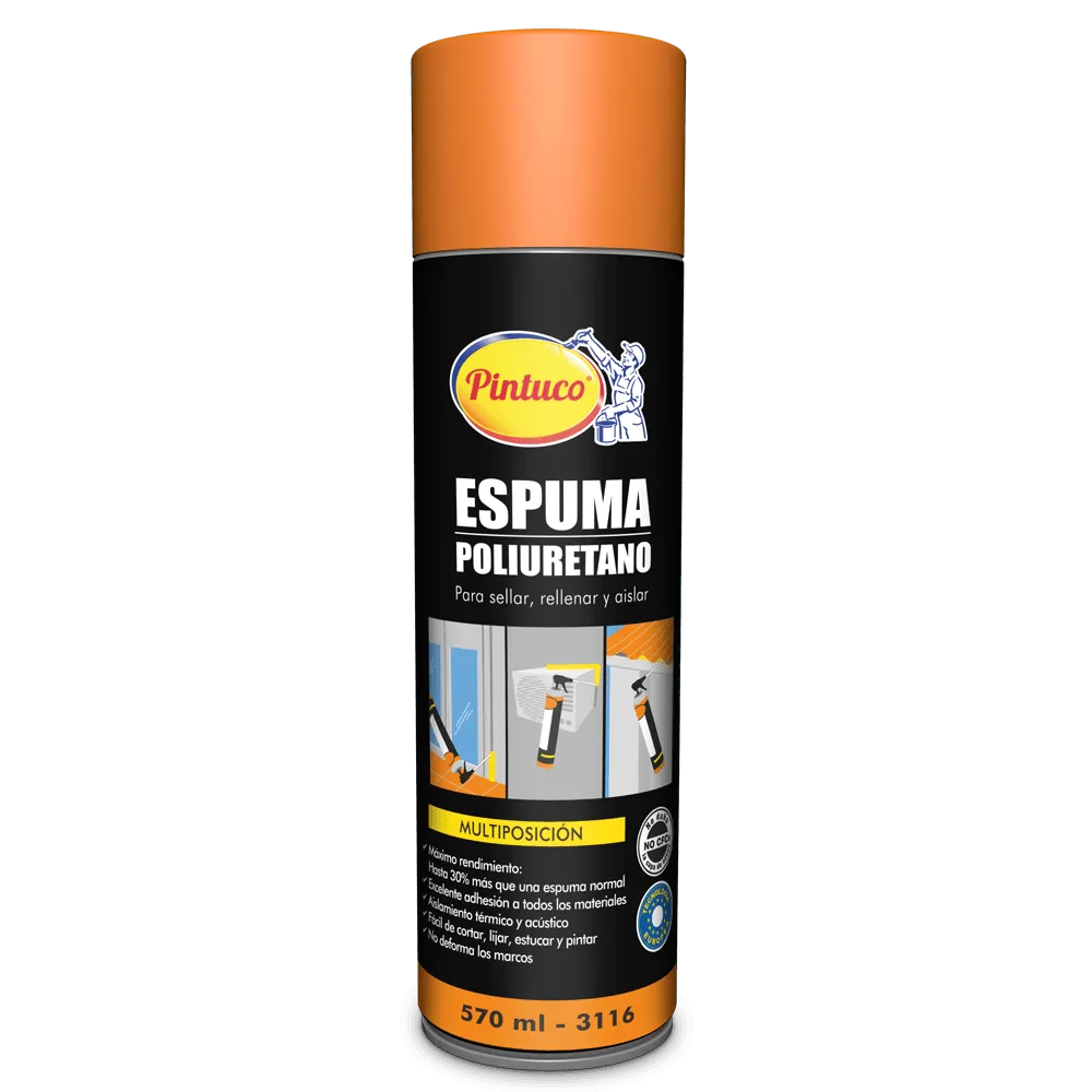 ESPUMA POLIURETANO 3116 AEROSOL (570ML) (10339025) PINTUCO