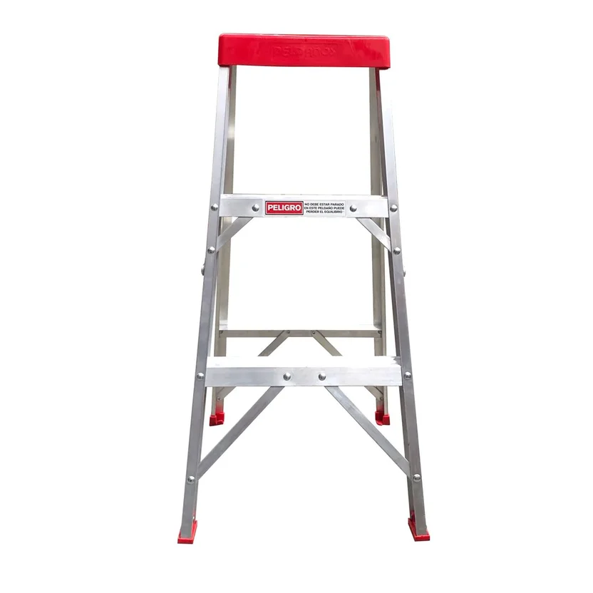 ESCALERA 3 PELDAÑOS TAPA ROJA (7111203TR) IDEACE - Vista 3