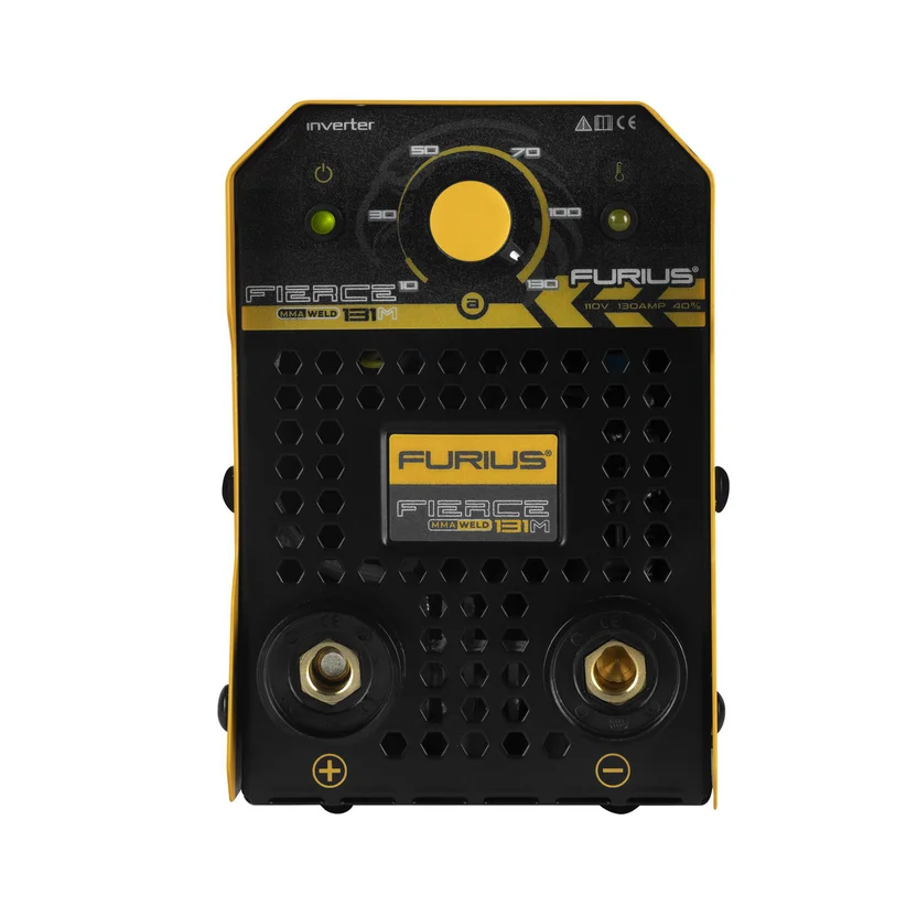 SOLDADOR INVERSOR FIERCE131M 110V 130A (FW131M) FURIUS - Vista 2