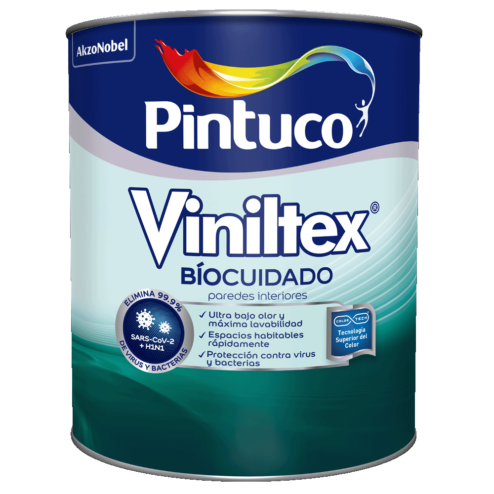 PINTURA BIOCUIDADO BLANCA 1901 (1-4GL) (20014313) VINILTEX