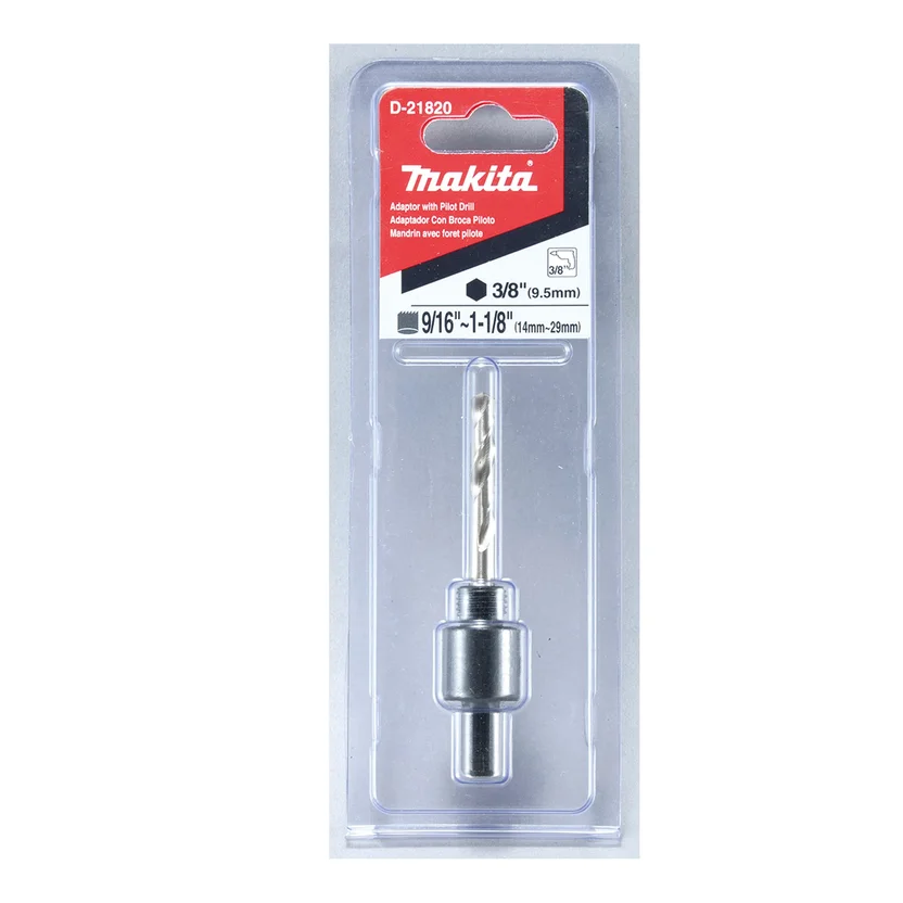 ARBOL SIERRA COPA BIMETAL 9-16"A 1-1-8" D-21820 VASTAGO 3-8 MAKITA - Vista 3