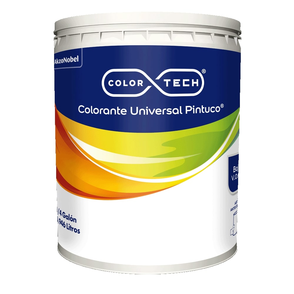 COLORANTE UNIVERSAL ZERO VOC AMBAR L (1-4GL) (10384642) PINTUCO