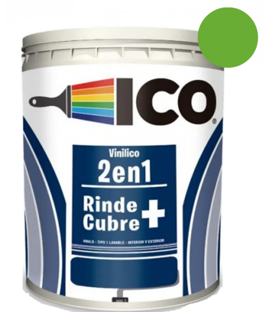 PINTURA VINILICO VERDE PRIMAVERAL TIPO 1 2027652 (1GL) (10013751) ICO