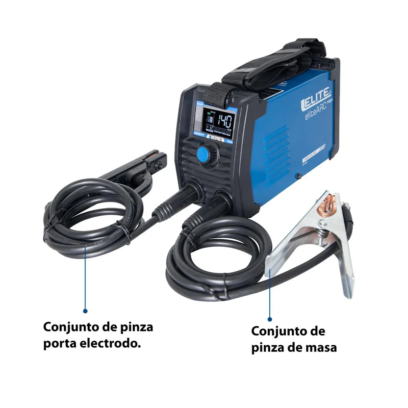 SOLDADOR INVERSOR ARC 140 MINI 110-200V (SI6140DV) ELITE - Vista 2
