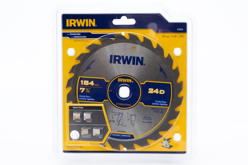 DISCO DE SIERRA 7-1-4" 24 DIENTES (15130LA) IRWIN - Vista 5