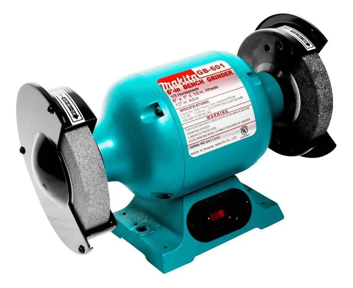 ESMERIL DE BANCO PROFESIONAL DE 6" GB601 MAKITA