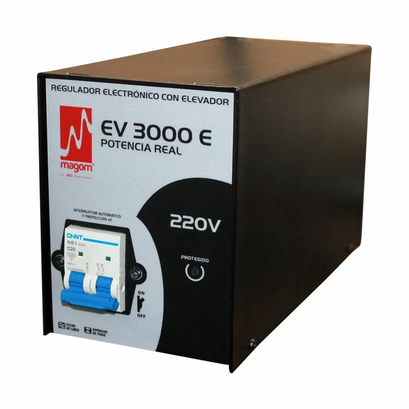 REGULADOR EV 3000E 220V (31010045) AL MAGOM - Vista 3