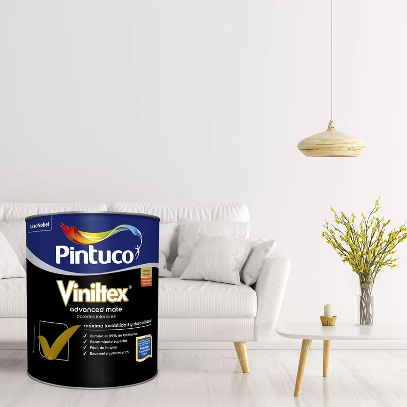 PINTURA BLANCO PURO 1520 (1GL) (10013329) VINILTEX - Vista 2