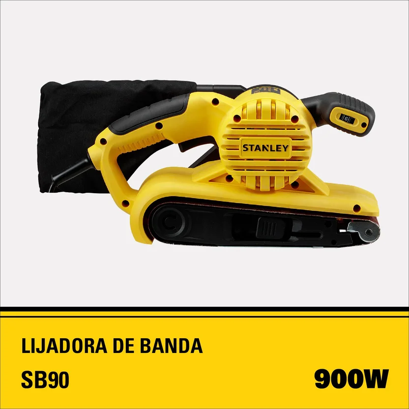 LIJADORA DE BANDA 3"X21" 900W (SB90-B3) STANLEY