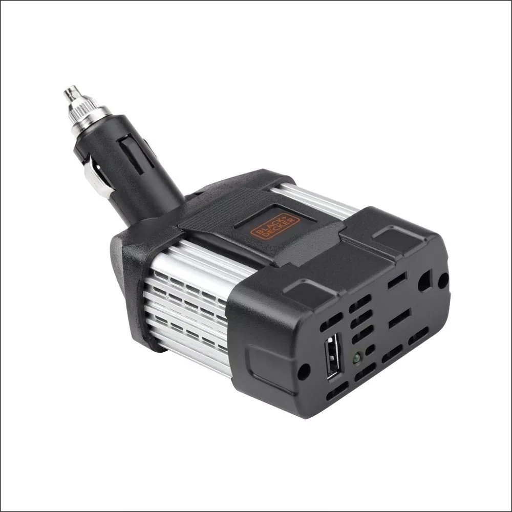 CONVERSOR 100W PARA AUTOMOVIL (12V DC - 120V AC) (PI100LA-B3) BLACK&DECKER