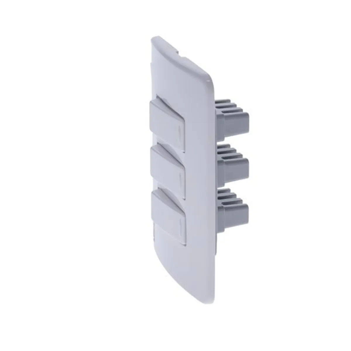 INTERRUPTOR TRIPLE 10A-127V NOVA BLANCO (PT144416B) CILES - Vista 2