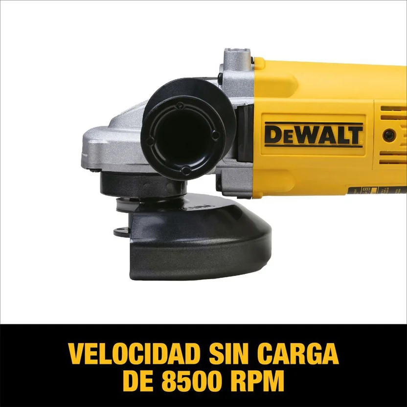 PULIDORA 7" 2200W - 8500RPM (DWE491-B3) DEWALT
(Sin Discos) - Vista 3