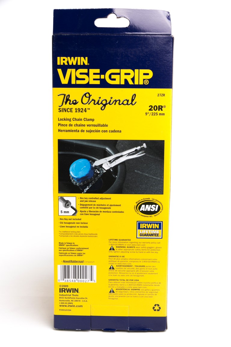 ALICATE 9" HOMBRE SOLO DE CADENA (27ZR) IRWIN - Vista 4