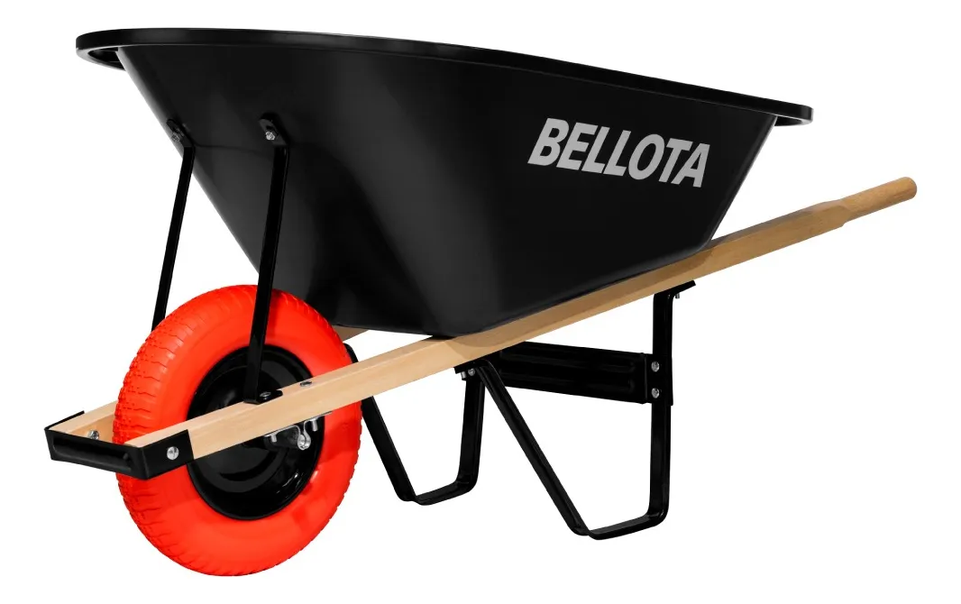 CARRETILLA 5672-6 ANTIPINCHAZO PLASTICA NEGRA (110939) BELLOTA - Vista 3